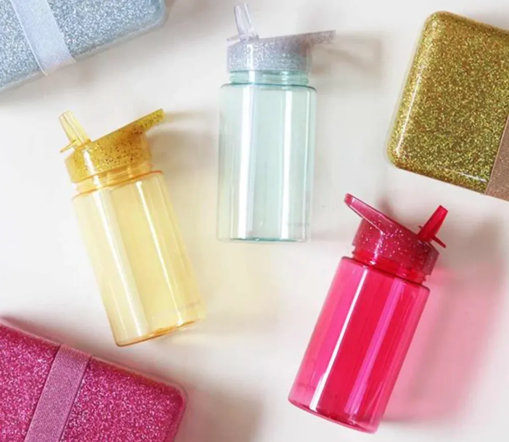 Little Lovely Company Drikkedunk - Glitter Quicksilver