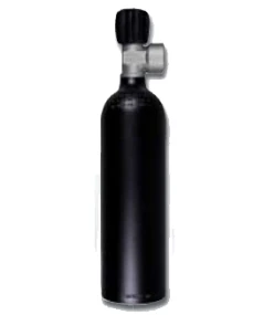 Luxfer Dykkerflaske Aluminium 0,5 Liter 200 bar 68 mm M18/1,5 Med Mono Comptec ventil