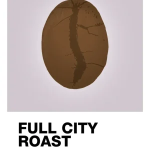 plakat: complete city roast - dusty lilac 60