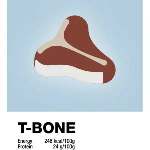 plakat: t-bone nutrition og miljø - heavenly cobalt 60
