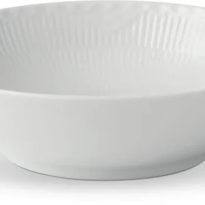 Royal Copenhagen Kridt Halvblonde skål 110 cl/21,5 cm