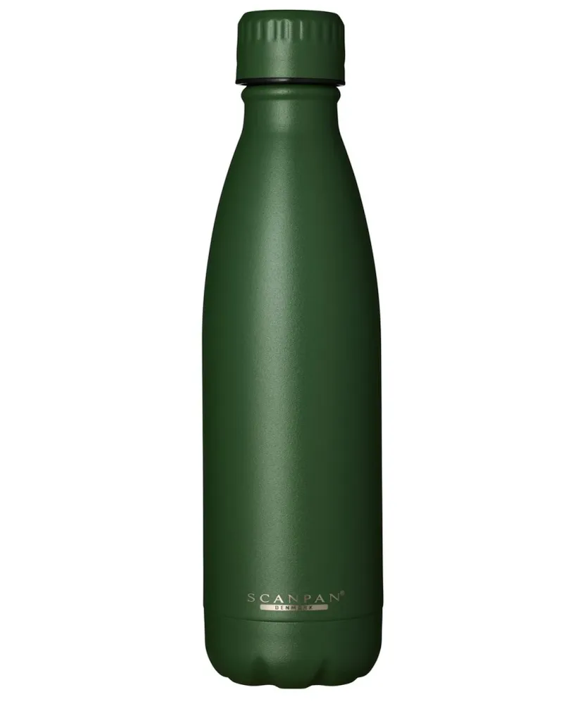 Scanpan To Go Termoflaske - 500ml - Aluminium - Forest Oliven