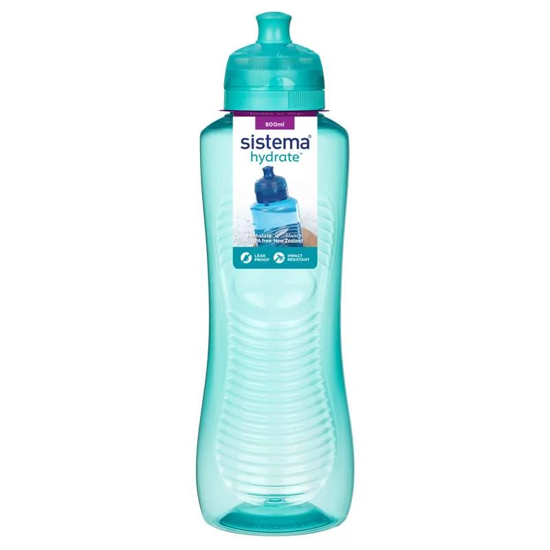 Sistema Drikkedunk - Gripper - 800ml - Minty Påfugl