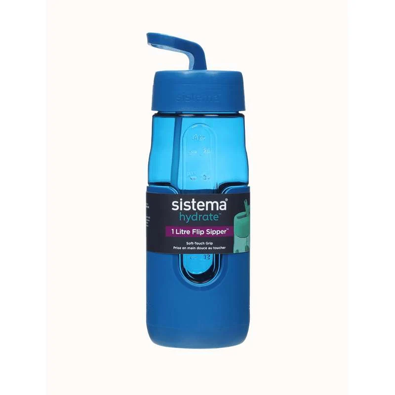 Sistema Flip Sipper Bottle Drikkedunk - 1L - Ocean Cobalt