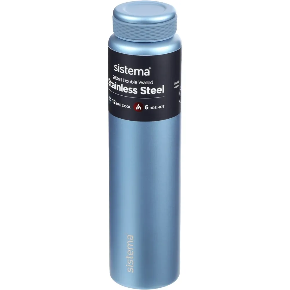 Sistema Peace Indigo Stainless Steel Drikkedunk 280 Ml