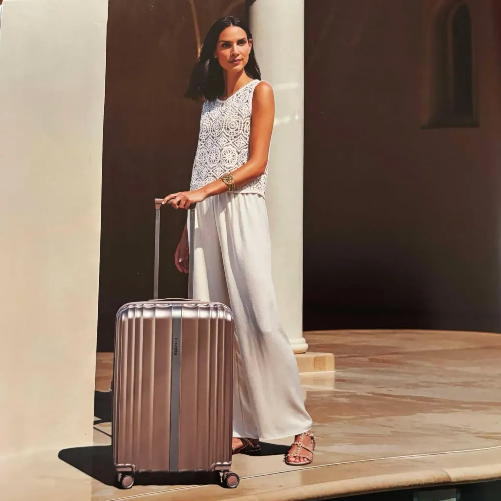 travelite Paros Medium Kuffert - Cappuccino