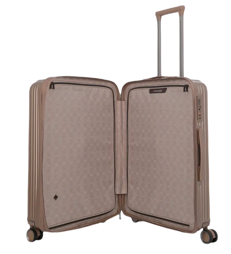 travelite Paros Medium Kuffert - Cappuccino