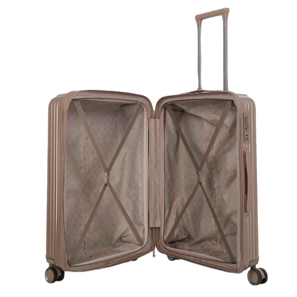 travelite Paros Medium Kuffert - Cappuccino