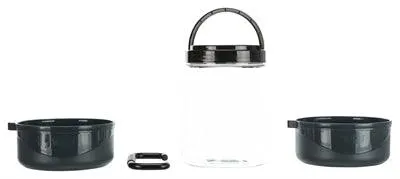 Trixie Voer- en Drinkset voor Onderweg – 2 Liter voeropslag + 2 Bakken voor drinken en eten Eco Friendly Material