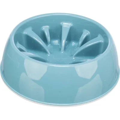 Trixie Voerbak Slowfeeding Kunststof / Tpr Assorti 3 Lids
