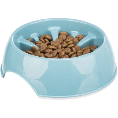 Trixie Voerbak Slowfeeding Kunststof / Tpr Assorti 3 Lids