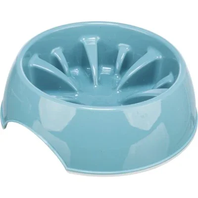 Trixie Voerbak Slowfeeding Kunststof / Tpr Assorti 3 Lids