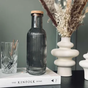 Vandflaske med korkprop – Stone 1 ltr.