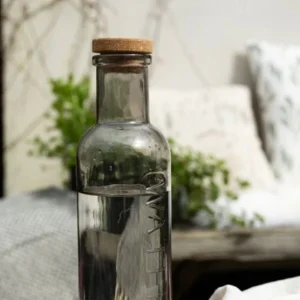 Vandflaske med korkprop – Stone 1 ltr.