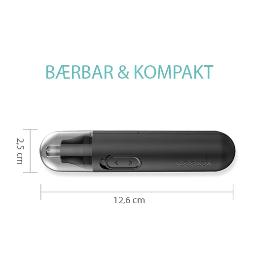 XP01™ Næsehårstrimmer – Elektrisk & Kompakt – Sort