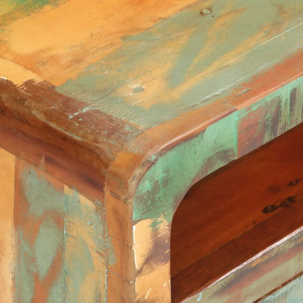 Tv-Skab 117X30X41 Cm Massivt Genbrugstræ