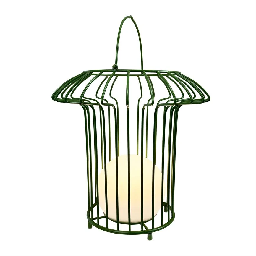 Basket Lanterne - Grøn