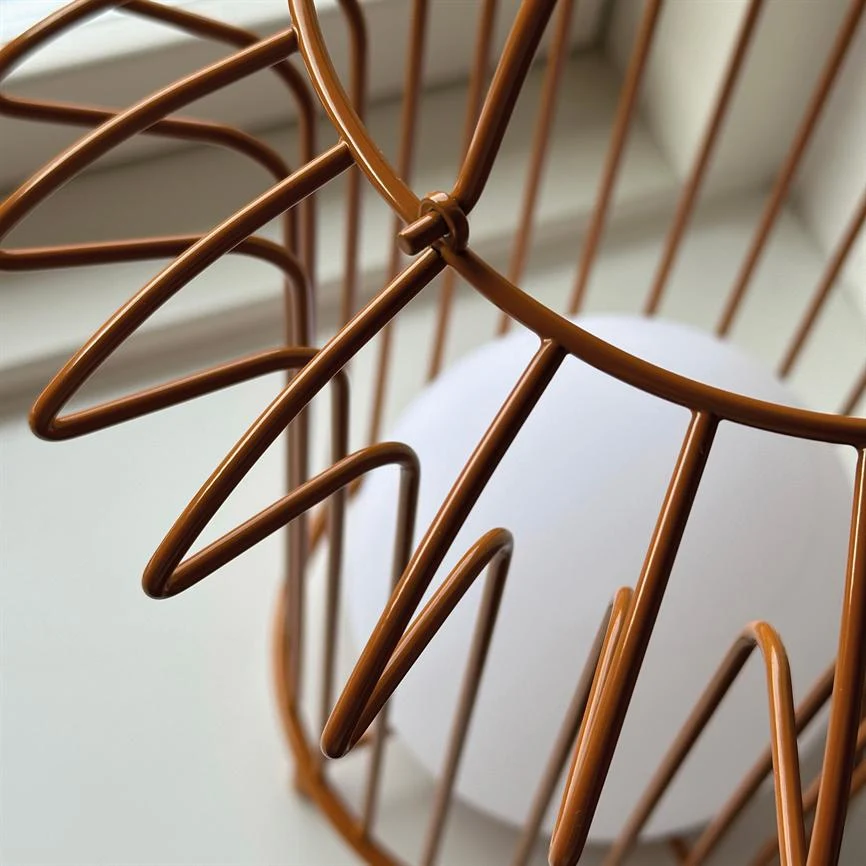 Basket Lanterne - Terracotta