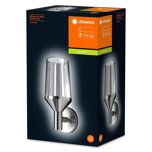 LEDVANCE ENDURA Classic Calice E27 275mm stål