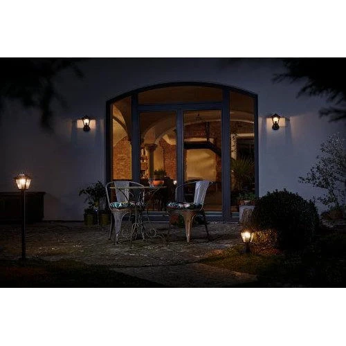LEDVANCE LED-væg- og loftslampe, armatur til udendørs brug, E27-sokkel, Endura Classic Trad Down, E27