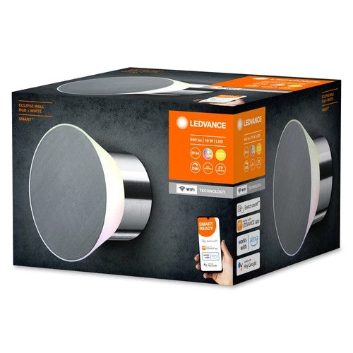 LEDVANCE SMART+ Eclipse Wall 850lm 10W/RGB+830 IP44 WiFi