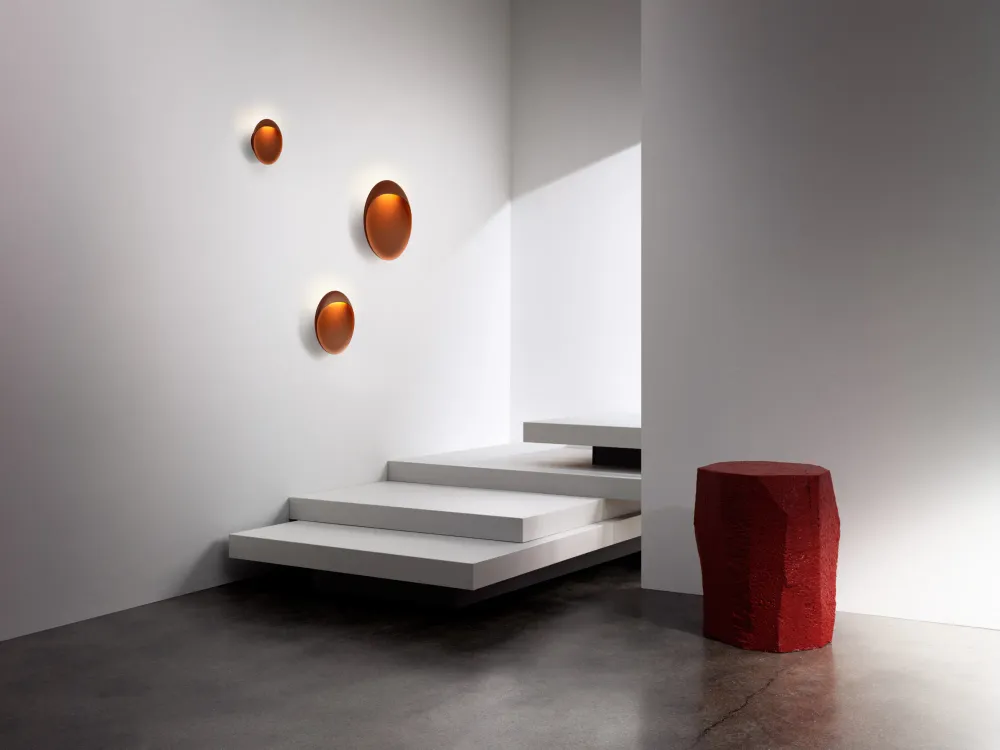 Louis Poulsen Flindt Væglampe LED - Corten Ø30