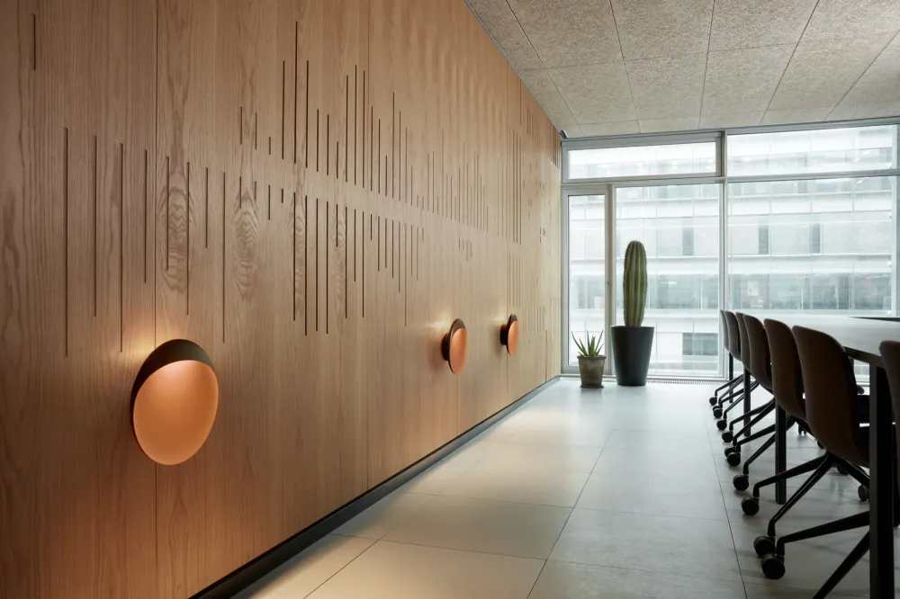 Louis Poulsen Flindt Væglampe LED - Corten Ø30