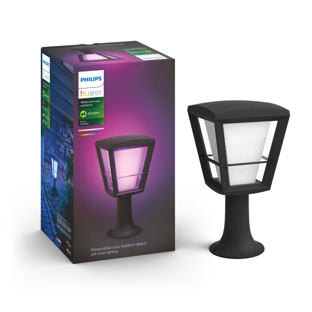 Philips Hue Econic Hue Udendørs Piedestallampe