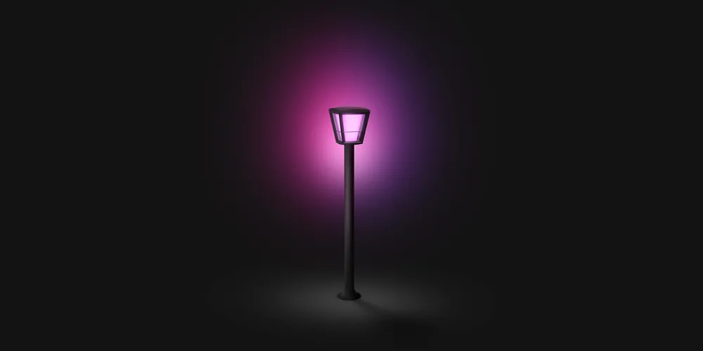 Philips Hue Econic Hue Udendørs Søjlelampe