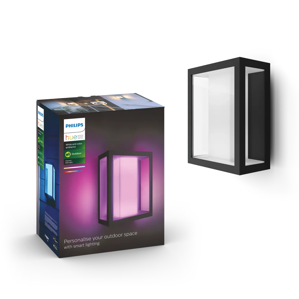 Philips Hue - Impress Udendørs Væglampe Stor