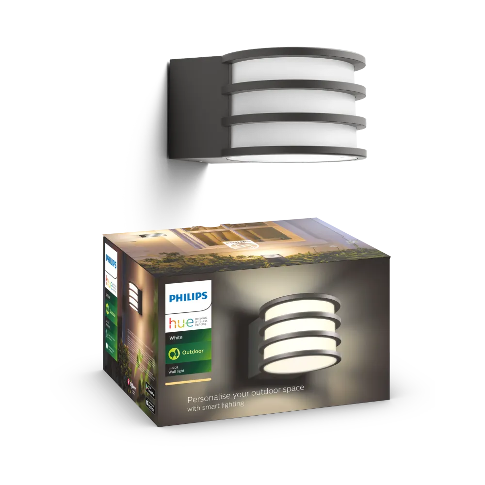 Philips Hue - Lucca Udendørs Væglampe