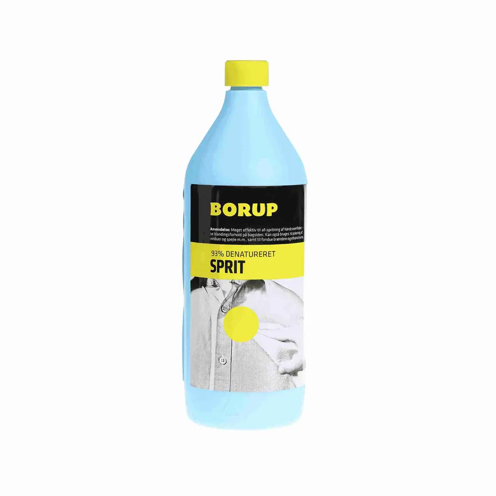 Husholdningssprit Borup 93%, 1 ltr.