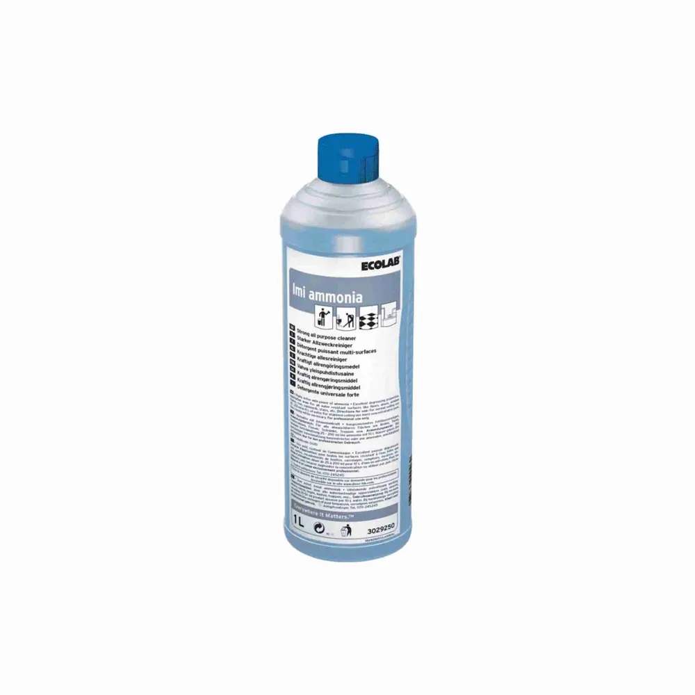 Universalrengøring Ecolab Imi Ammonia, 1 ltr.