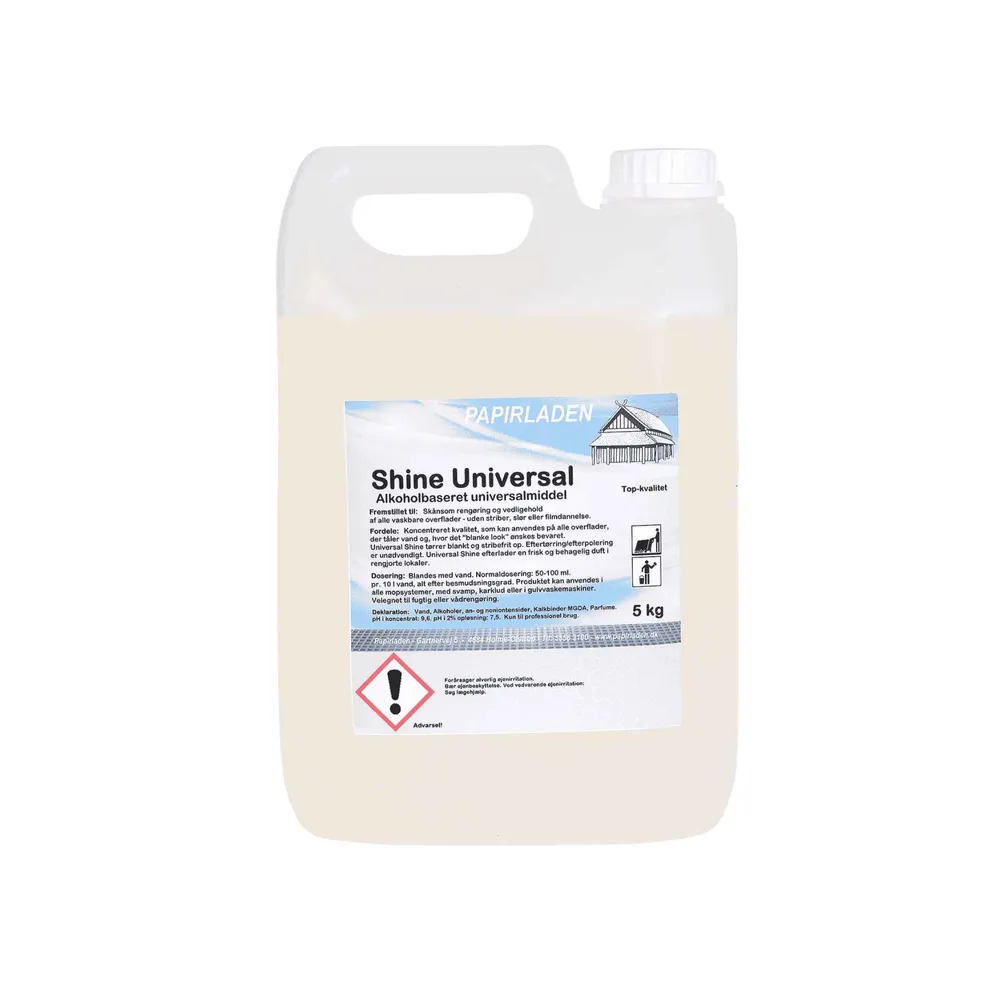 Universalrengøring Shine, 5 ltr.