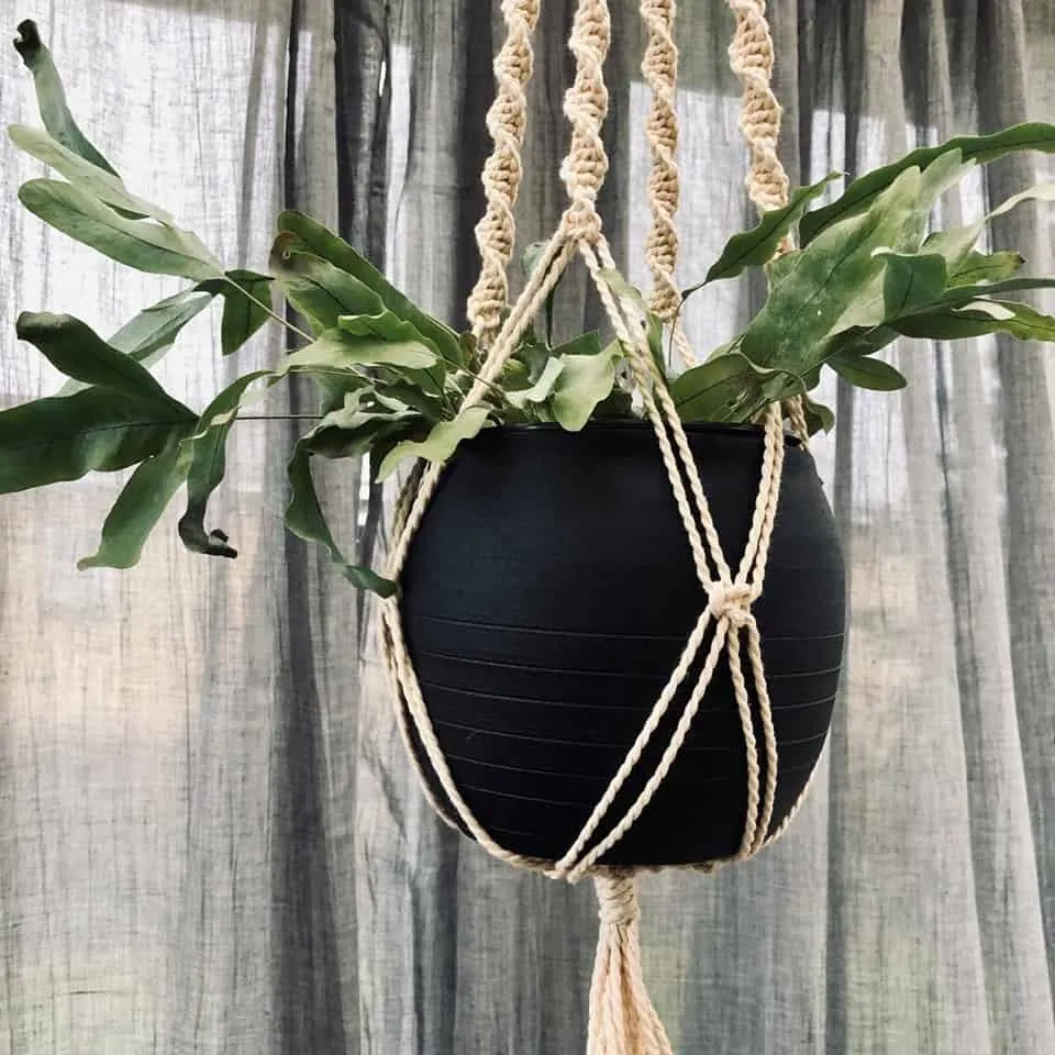 Blomsterophæng – Jute snor