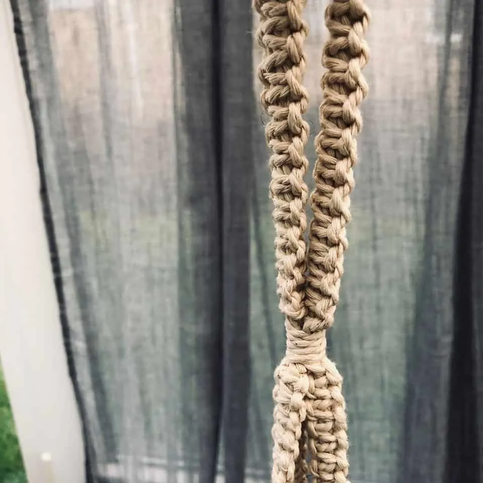 Blomsterophæng – Jute snor