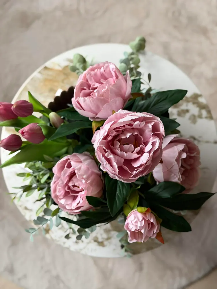 Bowl i beton look - Rosa