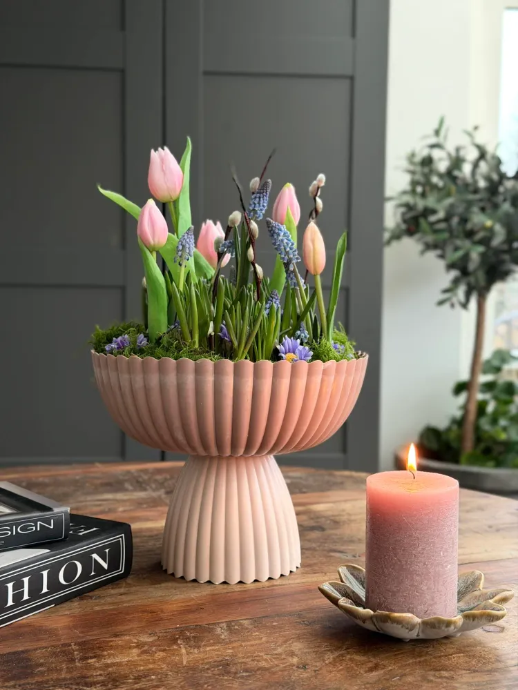 DIY opsats i beton look - Rosa