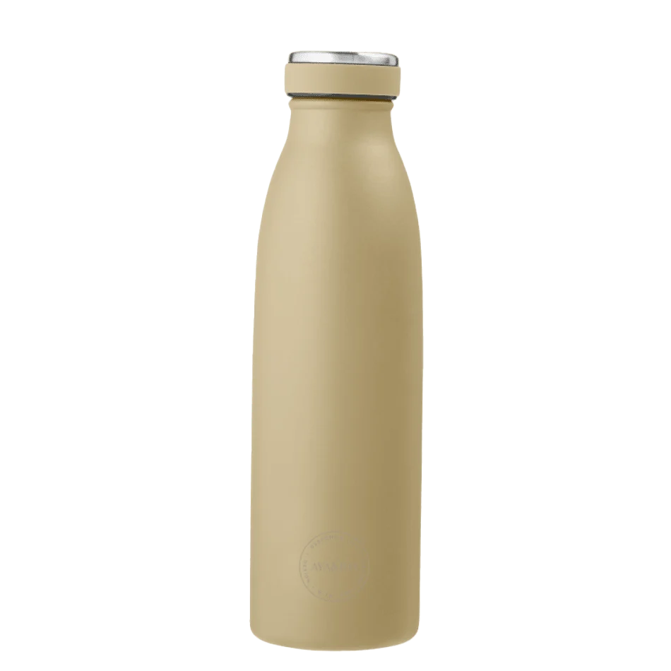 AYA&IDA termoflaske i rustfri hardened, Dusty Yellow, 500 ml