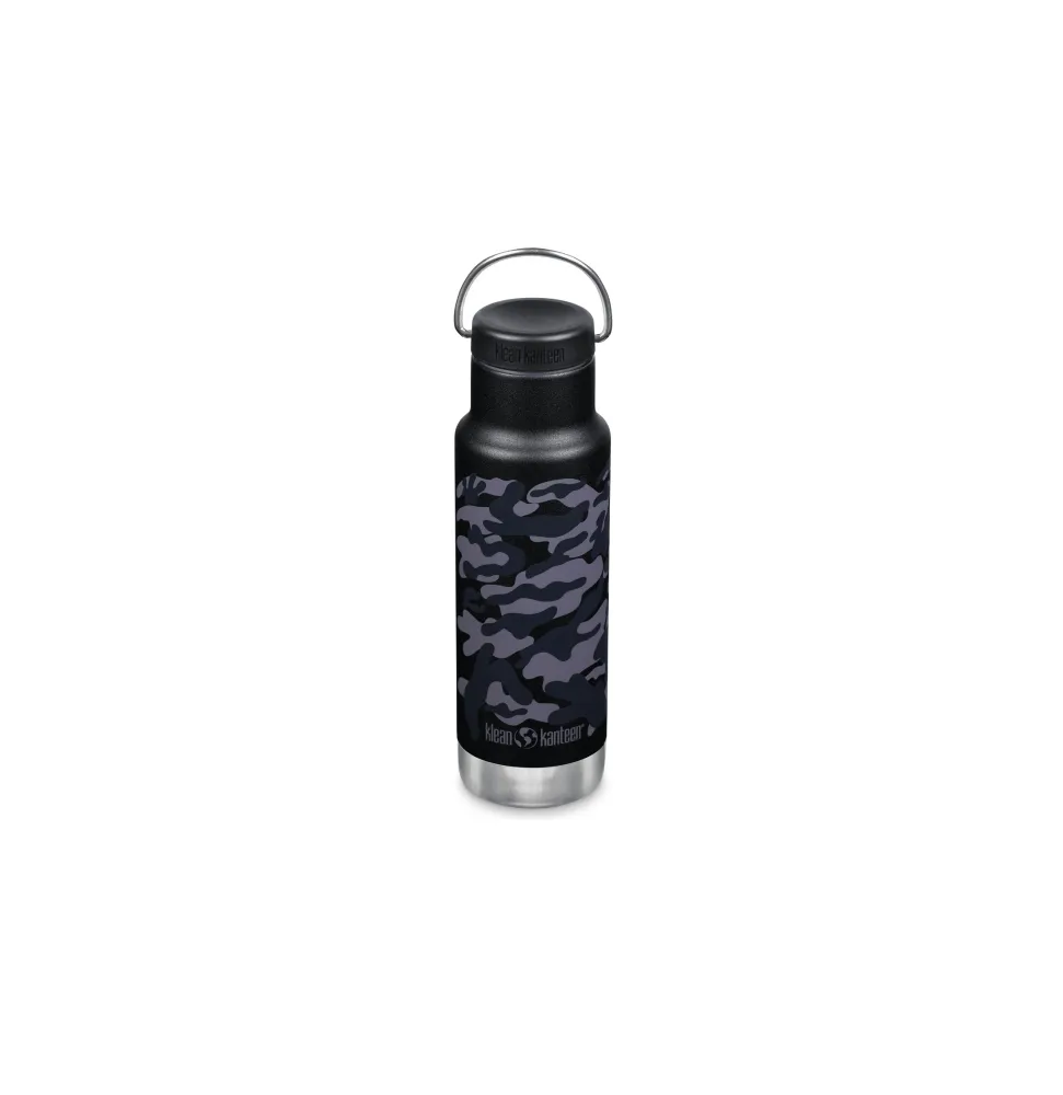 Klean Kanteen drikkedunk - Insulated Archetypal Narrow 355ml (w/Loop Cap) Black Camo