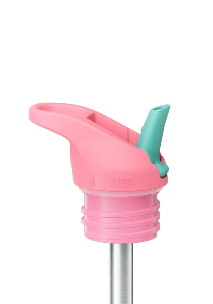 Klean Kanteen termisk vandflaske i rustfri stål med Flip Seal Sport Cap, Bay Kaleidoscope, 473 ml