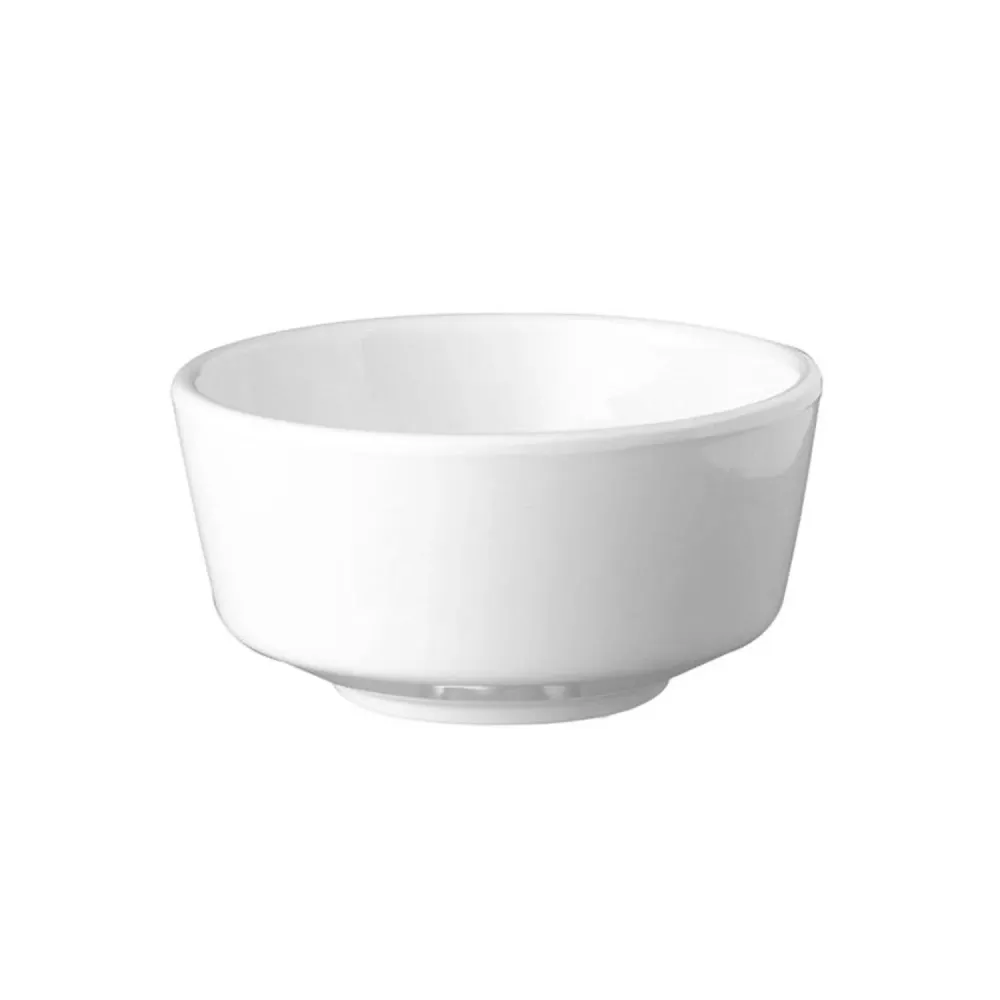 (6 stk.) Skål - FLOAT - Melamin - 0,45 Liter - Ø 130 mm - Alabast