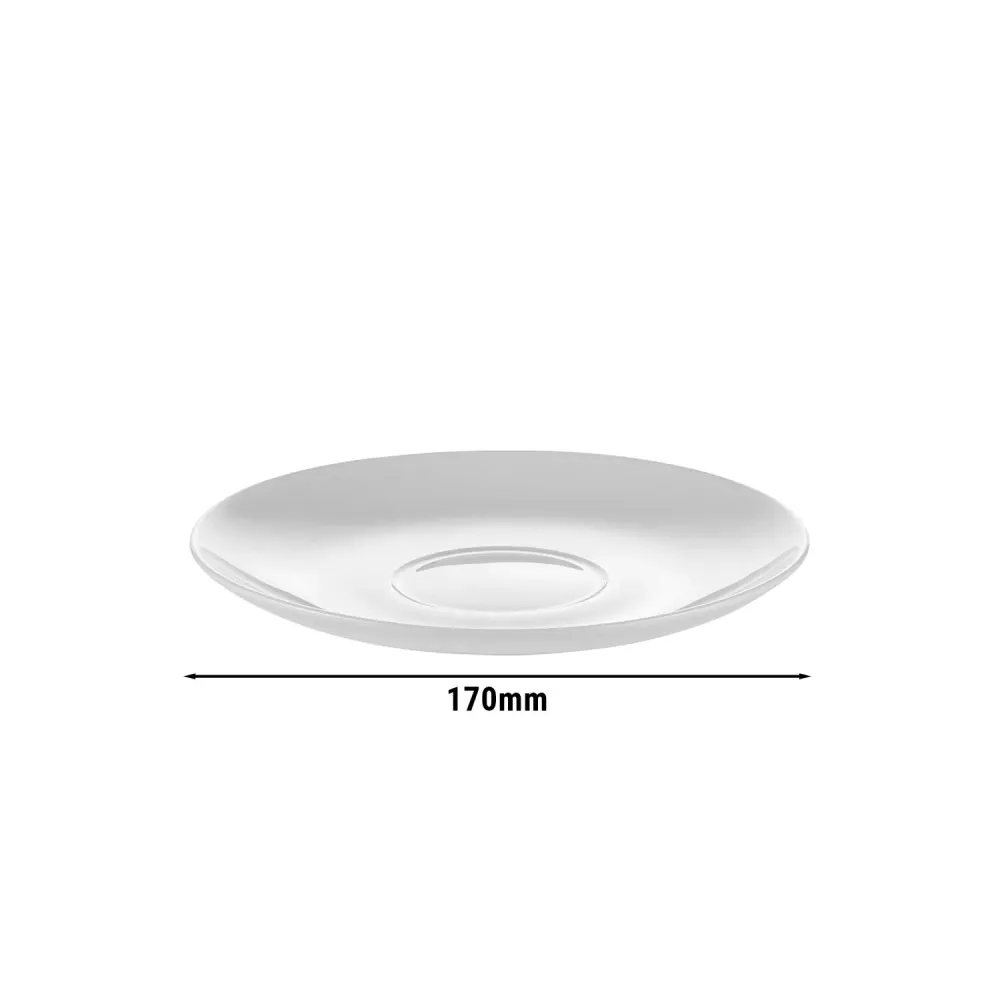 (6 stk.) WMF | AVA - Underkop - Ø 170 mm Baristakop - 0,35 liter