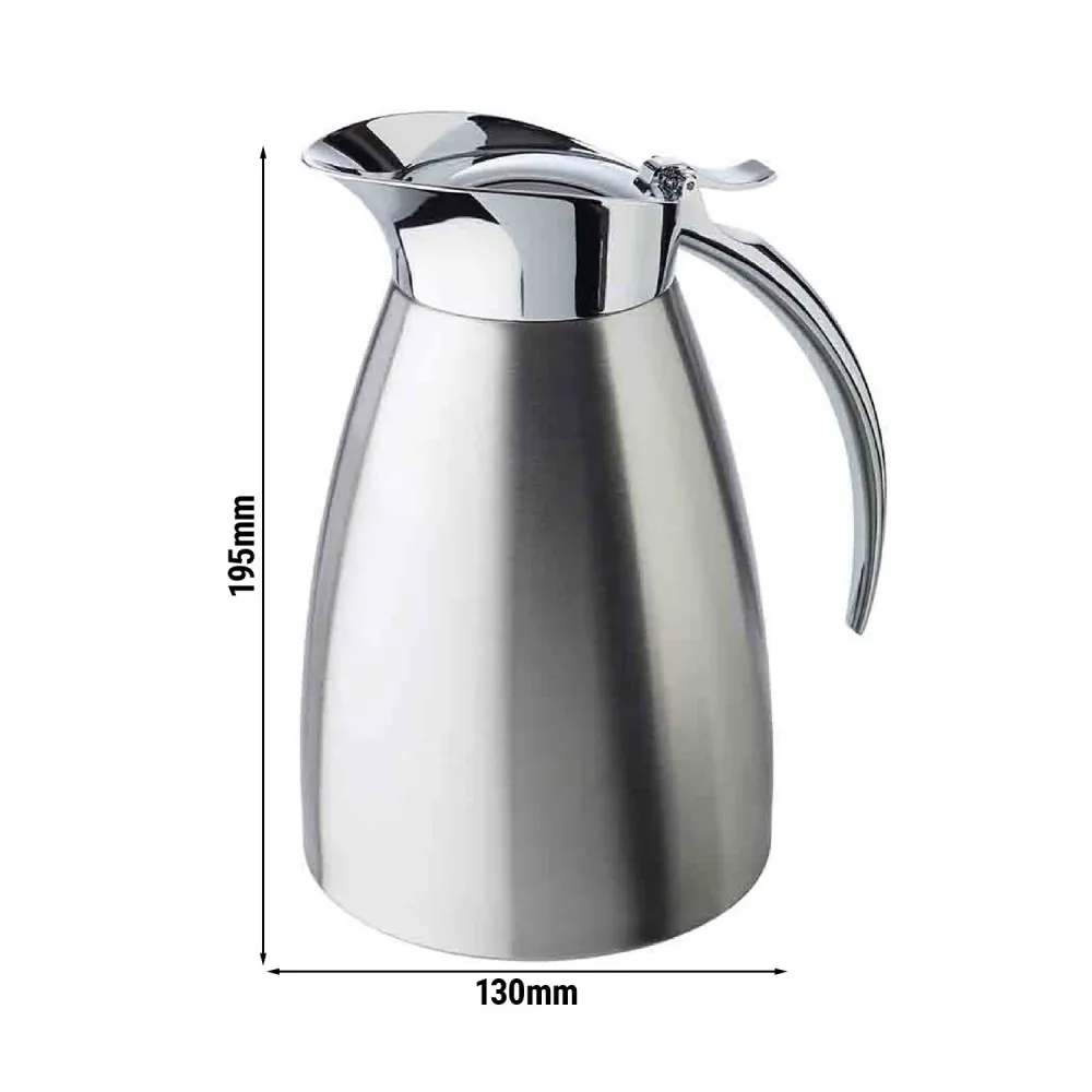 Vakuumkande - HIGH-TECH - Rustfrit stål - 1 Liter - Enhåndsbetjening