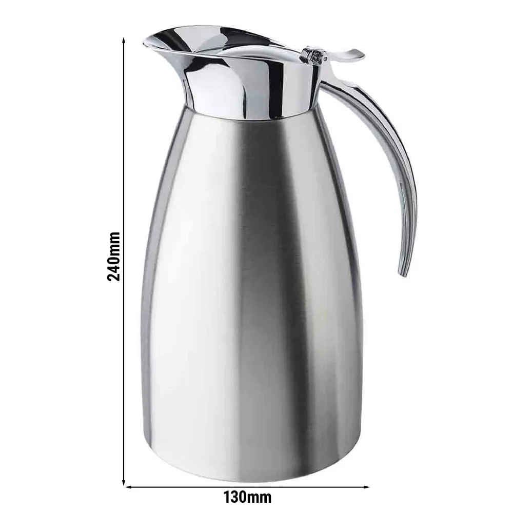 Vakuumkande - SOPHISTICATED - Rustfrit stål - 1,5 Liter - Enhåndsbetjening