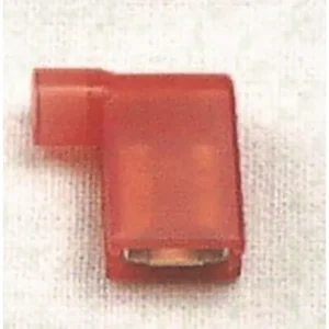 Vinkelfladstik fuldisoleret 0,5mm - 1,00mm ²-6,3x0,8
