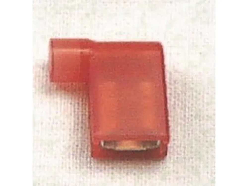 Vinkelfladstik fuldisoleret 0,5mm - 1,00mm ²-6,3x0,8