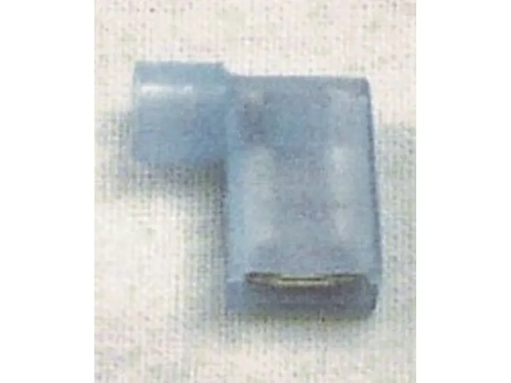 Vinkelfladstik fuldisoleret 2,5mm2 6,3 x 0,8