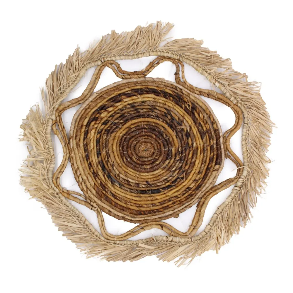 Vægkunst sæt med 6 naturlige Kribo kollektion