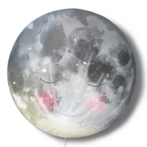 Sleepy Moon - Væglampe